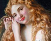 Young Girl Fixing Her Hair - 苏菲·让让布尔·安德森